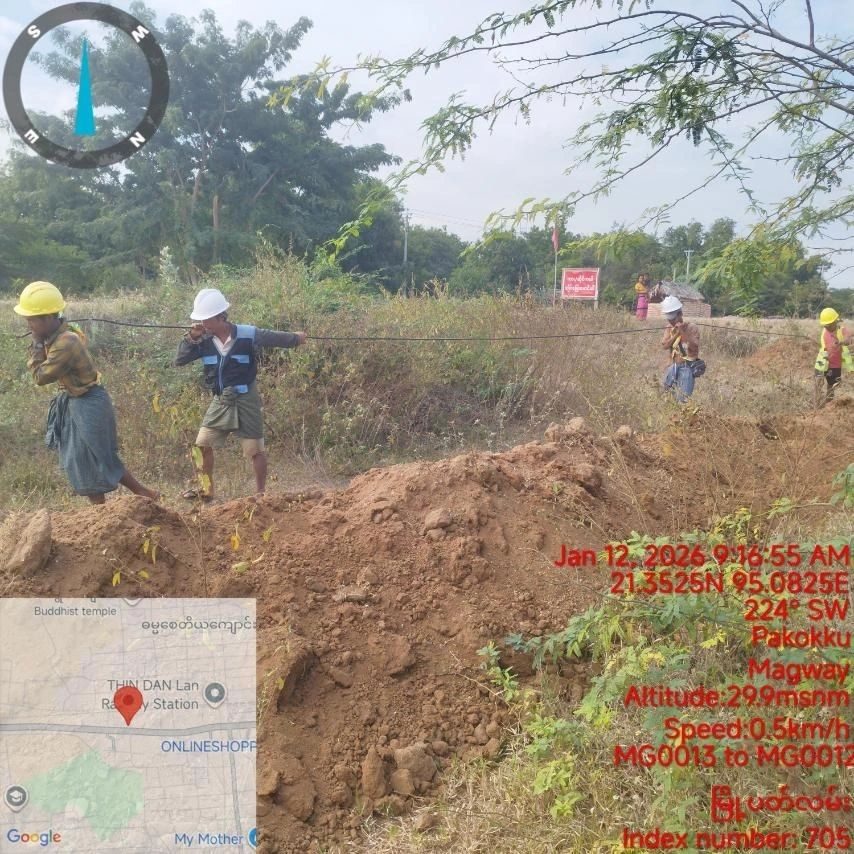 Route planning on site