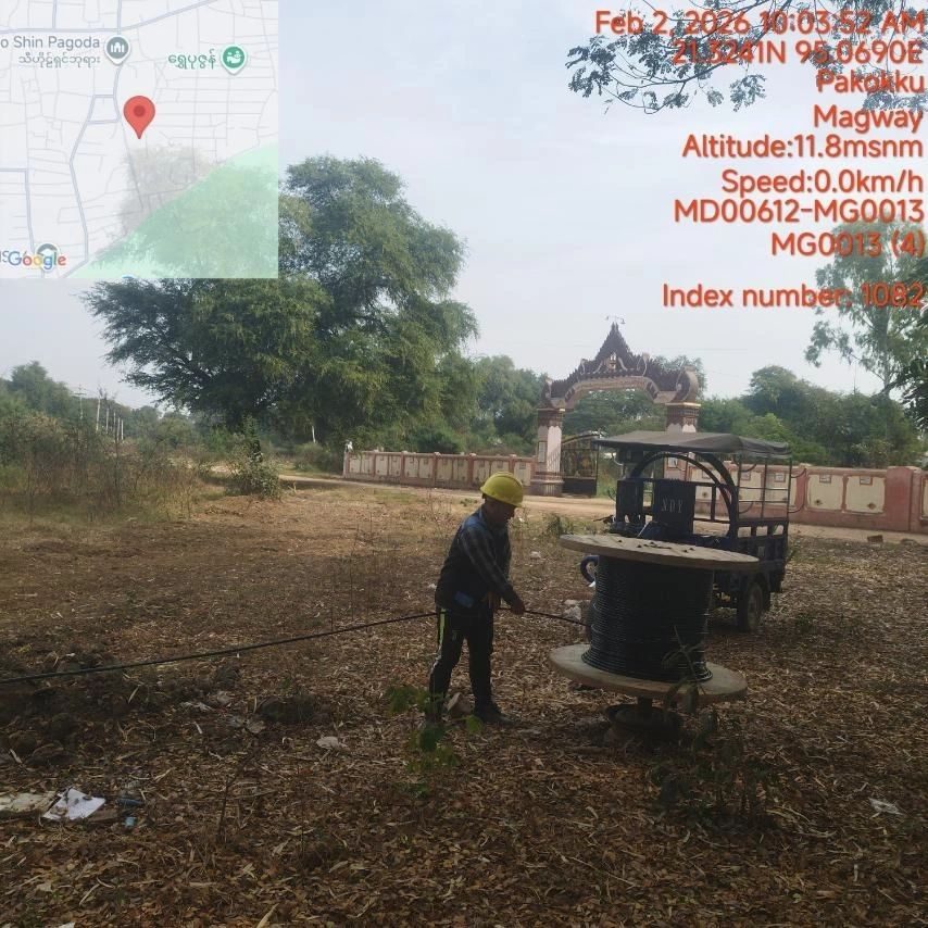Rural FTTH drop installation